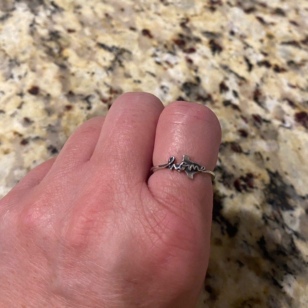 James Avery. Home. Texas ring. Size 8. I just don’t wear it anymore.
